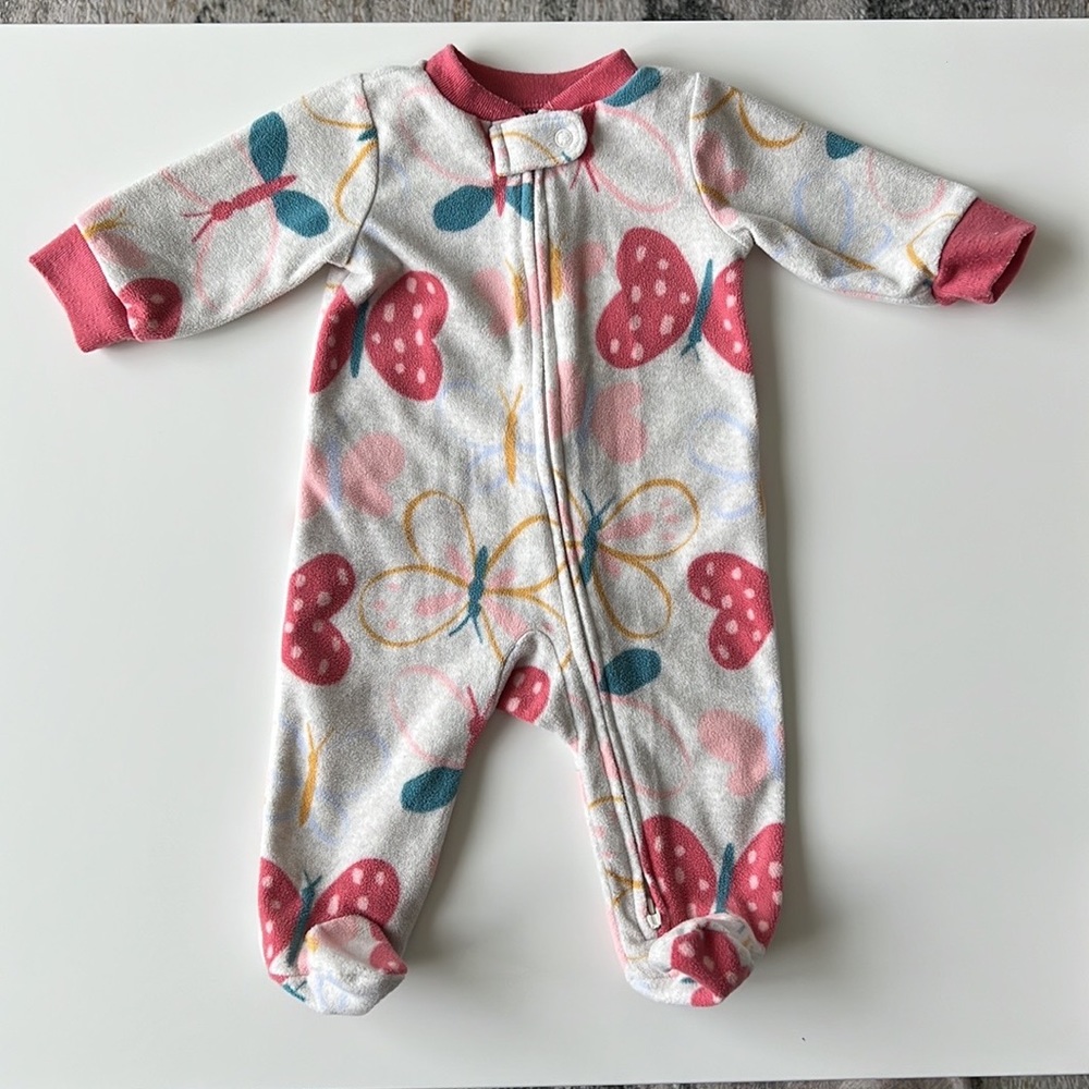 3/$15 Carter’s fleece footie